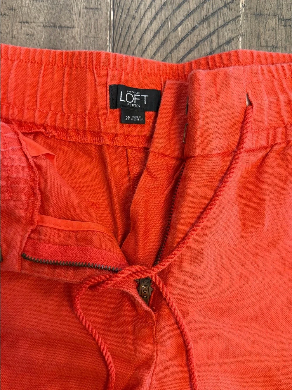 Linen pants size 2P